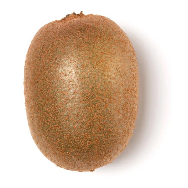 Whole kiwi fruit isolated on white background closeup. Kiwifruit — Stock Photo, Image