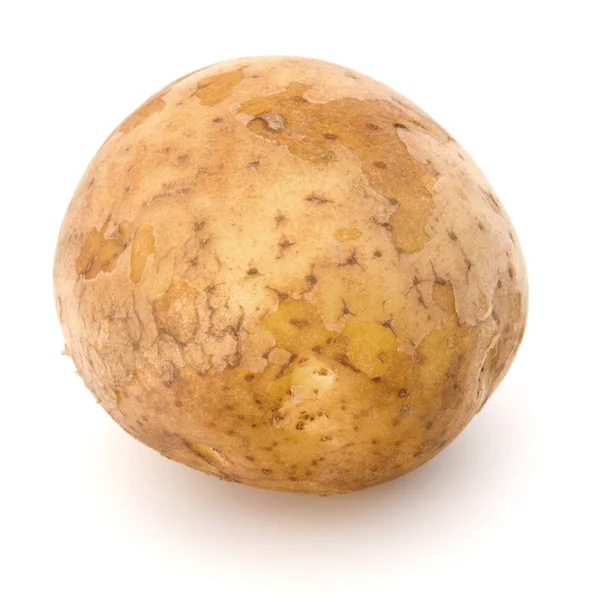 New potato tuber isolated on white background cutout — Stock Photo, Image