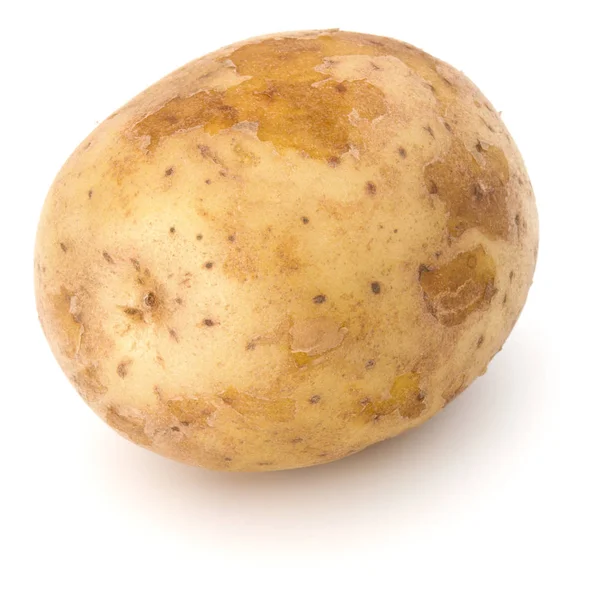 New potato tuber isolated on white background cutout — Stock Photo, Image