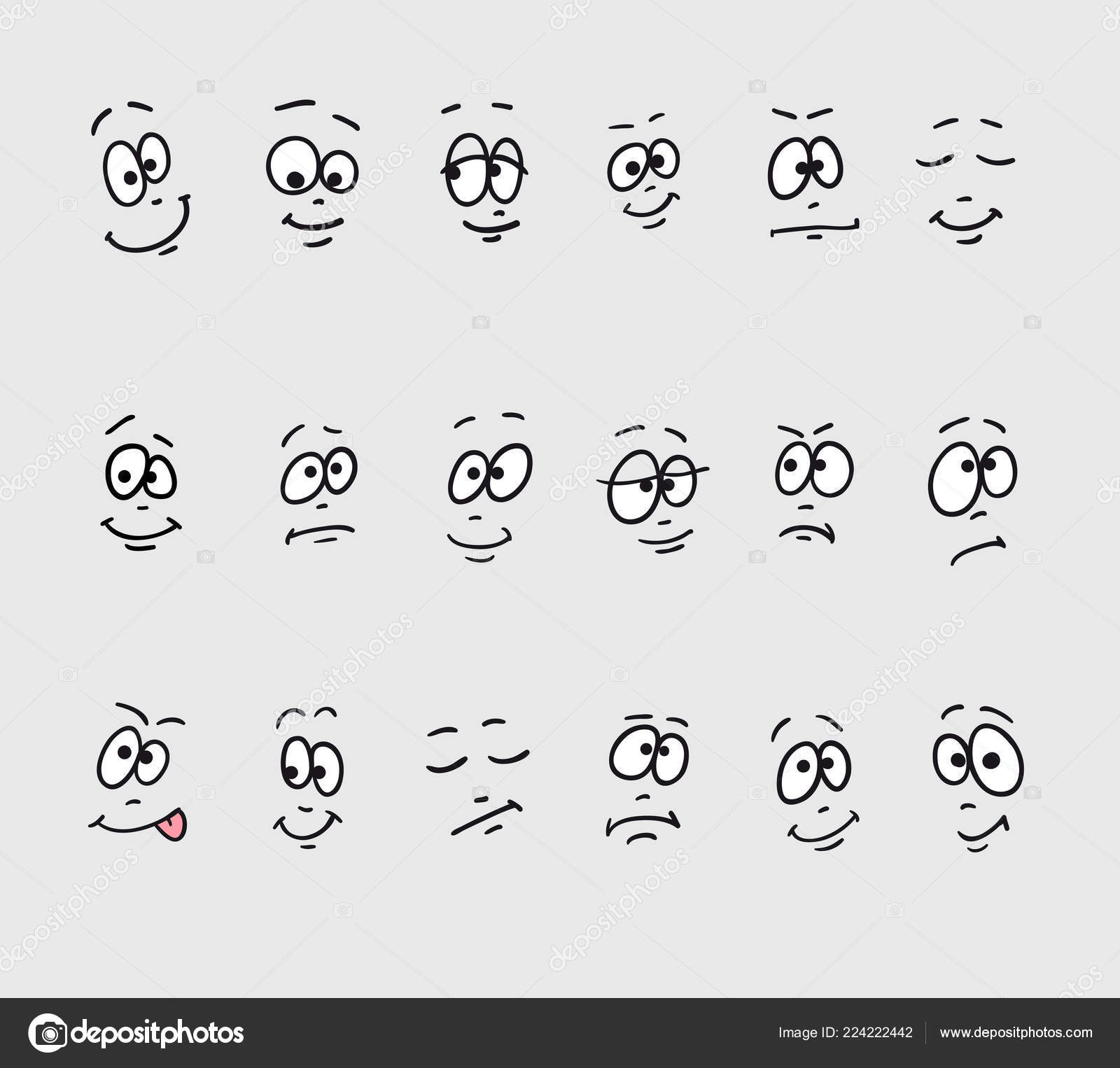 How to draw a funny face