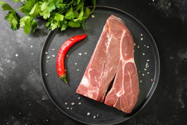 Geyik eti. Rustik tarzı