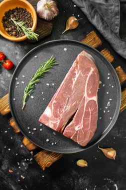 Geyik eti. Rustik tarzı