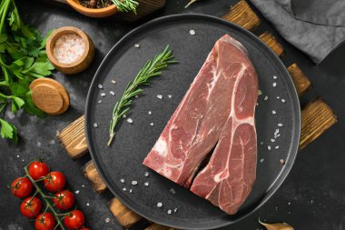 Geyik eti. Rustik tarzı