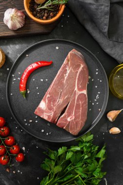 Geyik eti. Rustik tarzı