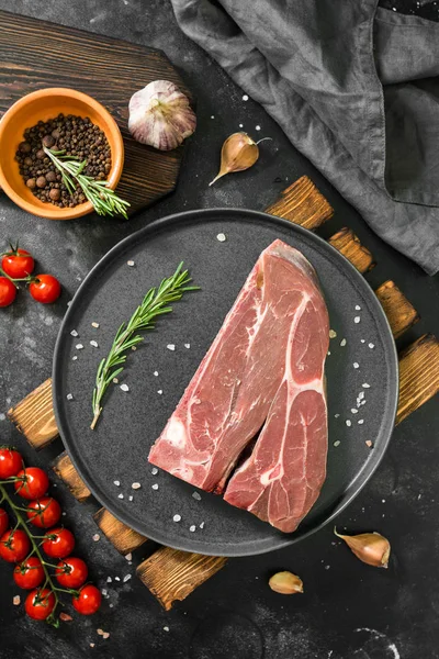 Geyik eti. Rustik tarzı