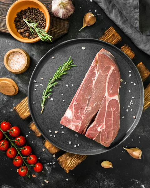 Geyik eti. Rustik tarzı