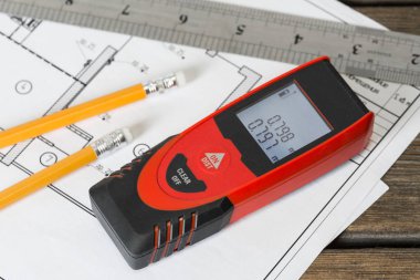 Lazer mesafe bulma cihazı. Oluşturucu aracını
