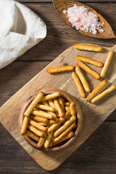 Sticks Crispy Salt Pastry — Stock Photo, Image