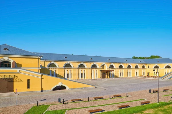Várat Daugavpils Lettország — Stock Fotó