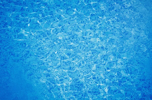 Contexte Eau Bleue Dans Piscine — Photo