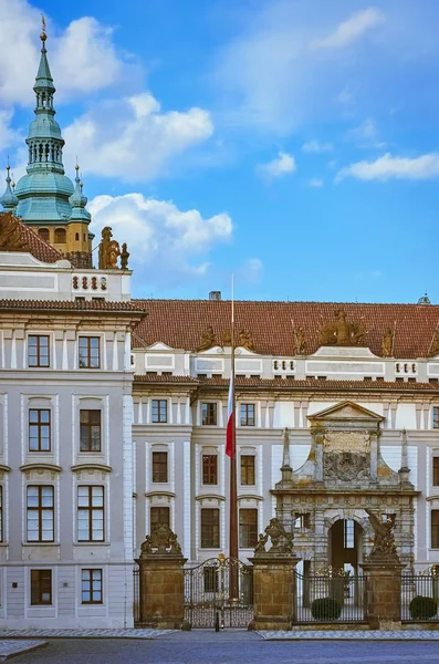 捷克共和国布拉格历史中心大楼 — 图库照片