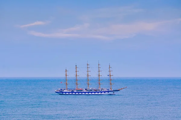 Gran Barco Vela Mar Negro — Foto de Stock