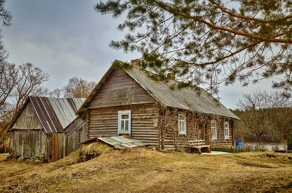 Old Believers House Slutishki Village Región Daugavils Letonia — Foto de Stock