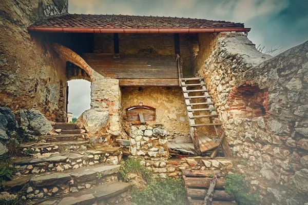 Rasnov Citadel Rosenauer Burg Transylvania Romania — Stock Photo, Image