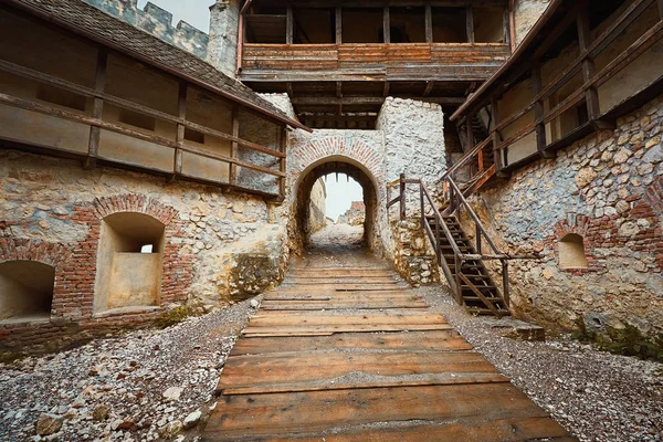 Rasnov Citadel Rosenauer Burg Transylvania Romania — Stock Photo, Image