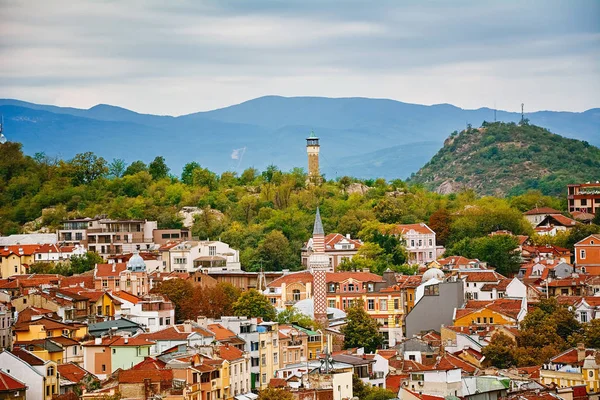 Vista Plovdiv Bulgária — Fotografia de Stock