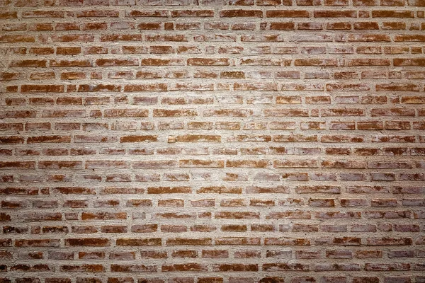 Background Wall Made Red Bricks — Stock Photo, Image