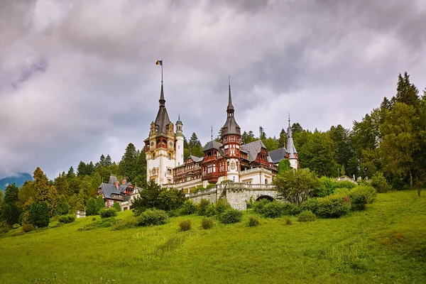 Castelo Sinaia Roménia — Fotografia de Stock