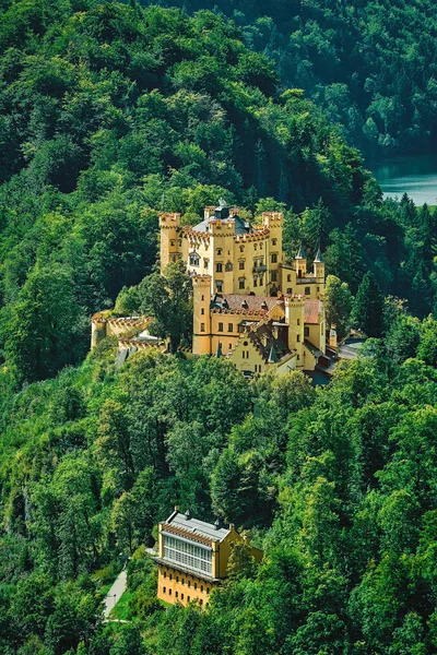 Castelo Hohenschwangau Schloss Hohenschwangau Palácio Condado Upper Swan Alemanha — Fotografia de Stock