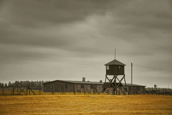 Camp Concentration Allemand Lublin Appelé Majdanek Pologne — Photo