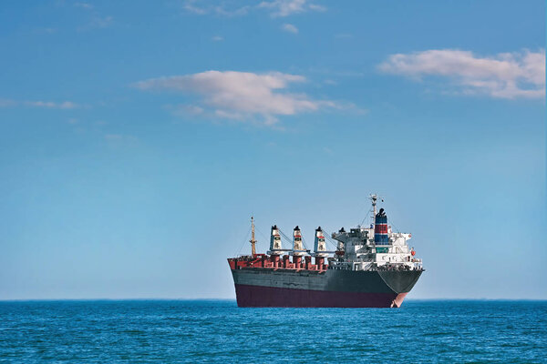 Bulk Carrier Ship in the Black Sea