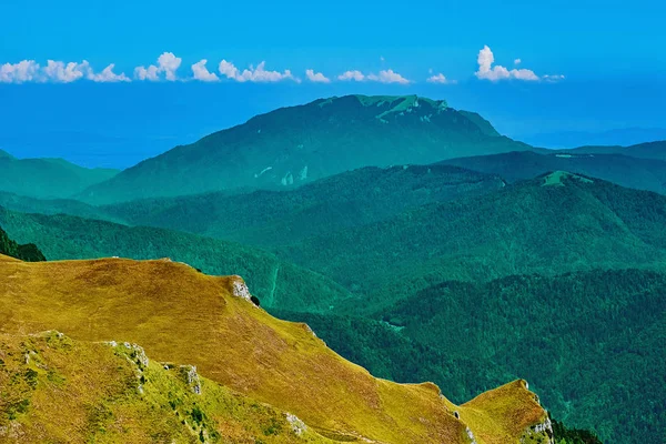 Бучеги Карпатские Горы Недалеко Синая Бустени Румыния — стоковое фото