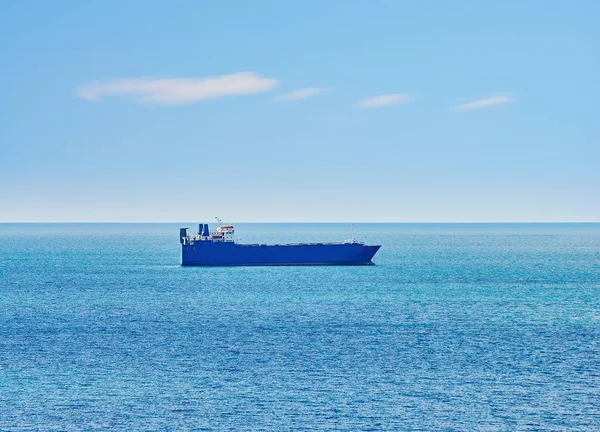 Грузовой Корабль Черном Море — стоковое фото