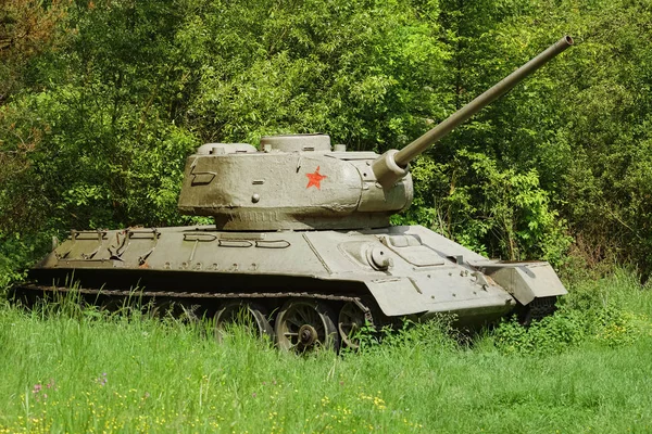 Tanque de la Segunda Guerra Mundial — Foto de Stock