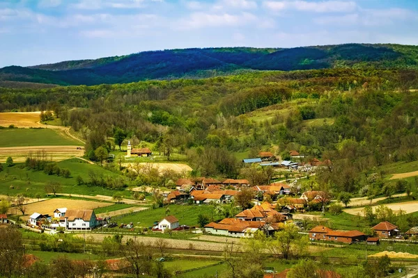 Romanya'da Yerleşim — Stok fotoğraf