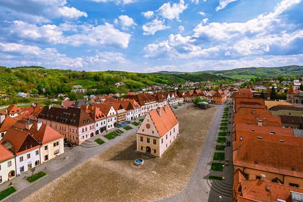 Der Rathausplatz — Stockfoto