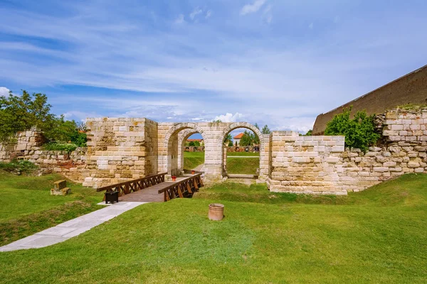 Inside of Alba Carolina Citadel — Stock Photo, Image