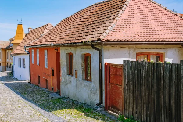 Ulica w sighisoara — Zdjęcie stockowe