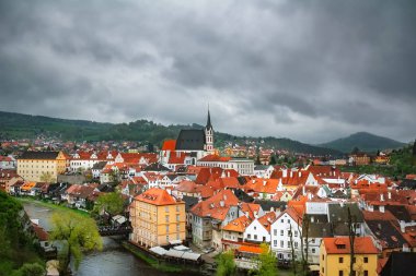 Eski şehir Cesky Krumlov