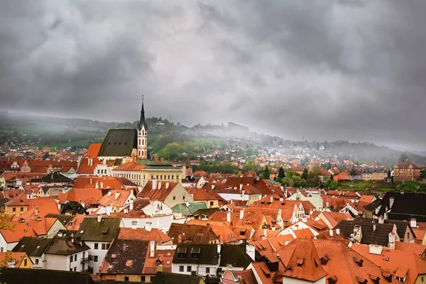 Gamla staden Cesky Krumlov — Stockfoto