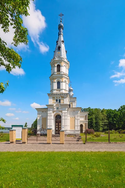 Ortodoxní Kostel Alexandra Něvského Stamerieně Lotyšsko — Stock fotografie
