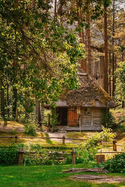 Casa Velha Zona Rural Riga Letónia — Fotografia de Stock