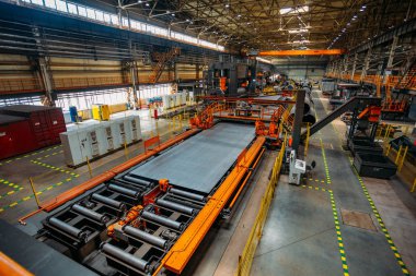 Modern dikiş boru fabrikası üretim hattı