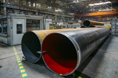 Gaz veya petrol boru hattı inşaatı için modern kaplamalı boru