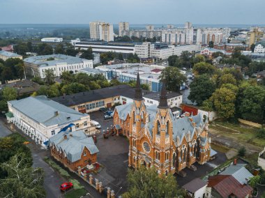 Tambov Kutsal Haç Yüceltme Roma Katolik Kilisesi, Rusya, havadan görünümü