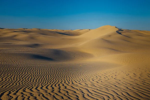 Paysage désert naturel, dunes de sable — Photo