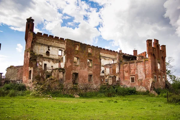 Ruinen der preußischen Burg in Nekrasovo, Kaliningrader Gebiet — Stockfoto