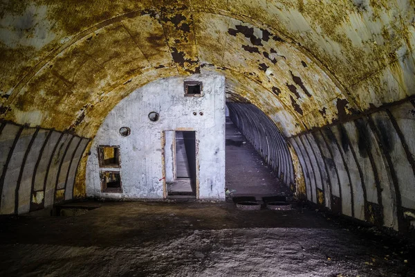 Objekt 221, övergivna sovjetiska Bunker, tidigare Reserve Command post — Stockfoto