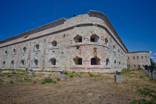 Eski Sivastopol, Kırım savaş Michael kalesi tarafından hasar — Stok fotoğraf