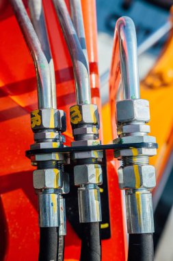 Bağlı hidrolik basınç boruları konstrüksiyon sistemi, agrik