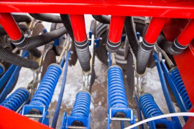 Modern tarım harrow bahar mekanizması