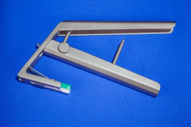 Modern medical skin stapler clipart