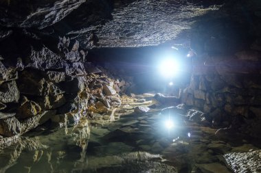 Byakovo, Tula eski terk edilmiş sular altında kireçtaşı maden Gurievsky 