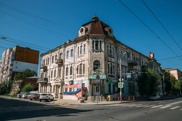 Samara, Rússia - 07 de agosto de 2016: Centro Histórico de Old Samara . — Fotografia de Stock