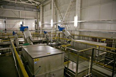 modern atık su arıtma planı içinde