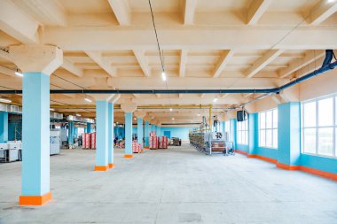 Şekerleme fabrikası. Atölyenin genel görünümü